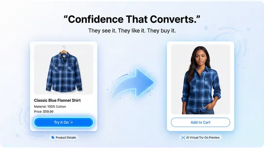 Dazeign ‑ AI Virtual Try On screenshot