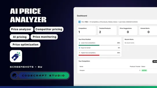 CodeCraft: AI Price Analyzer screenshot