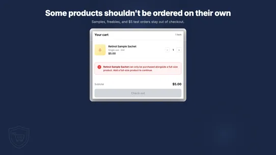 CartGate: Stop Card Testing screenshot
