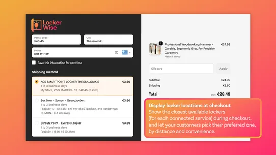 LockerWise screenshot