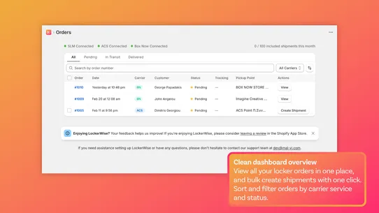 LockerWise screenshot