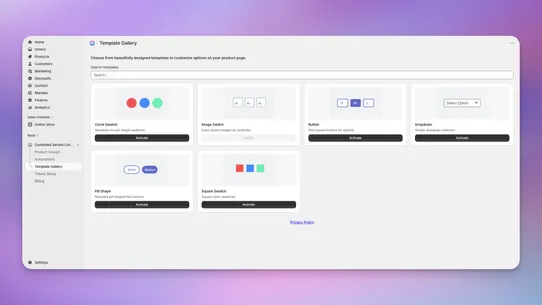 Combined Variants Listing AI screenshot