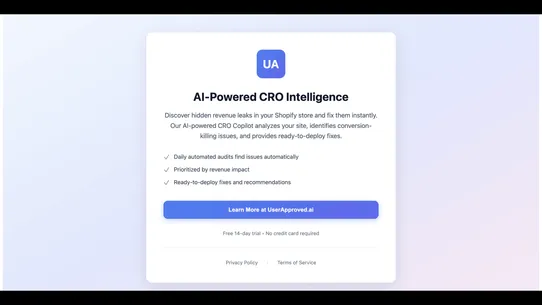 UserApproved screenshot