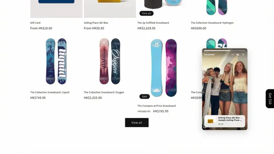 Maxproof Shoppable Video &amp; UGC screenshot