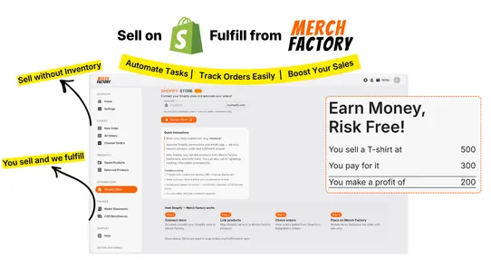 Merch Factory: Print on Demand screenshot