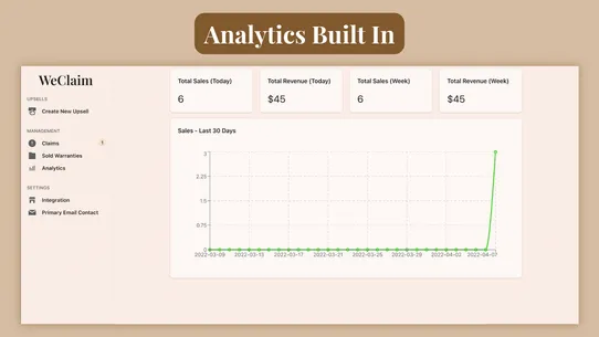 WeClaim: Warranty Upsells screenshot