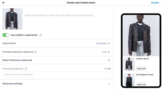 Shopeaks: Commerce Platform screenshot