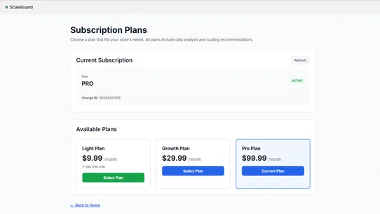 ScaleGuard screenshot
