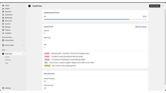 Ship Pulse screenshot