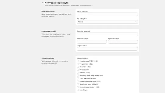 DHL Polska screenshot