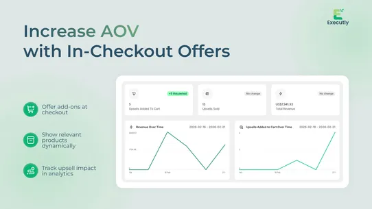 Executly | Account &amp; Checkout screenshot