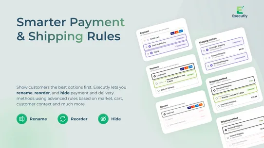 Executly | Account &amp; Checkout screenshot