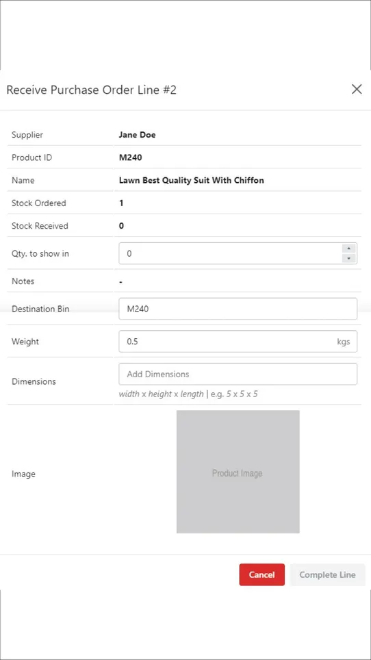 Vendor Notify ‑ Order Export screenshot