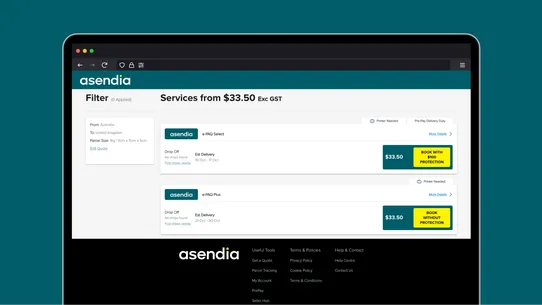 Asendia screenshot