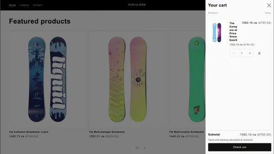 EUROLEV ‑ DUAL CURRENCY screenshot