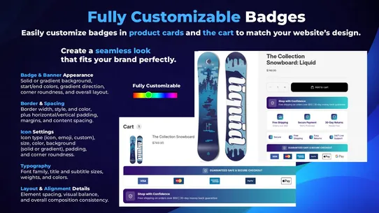 GoodySell Trust Badges &amp; Icons screenshot