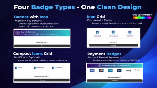 GoodySell Trust Badges &amp; Icons screenshot
