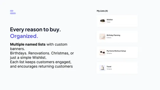 Listable: Shared Wishlists screenshot