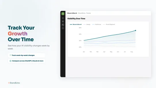 BrandEcho ‑ GEO &amp; AI Tracking screenshot