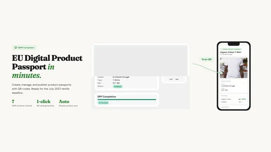 Passtiq ‑ EU Product Passport screenshot