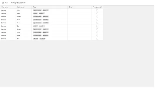 Customer Income Score screenshot