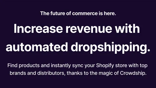 Crowdship Dropshipping screenshot