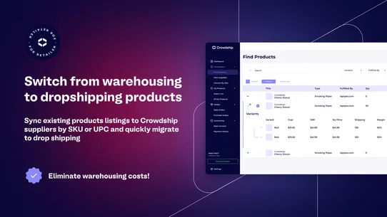 Crowdship Dropshipping screenshot