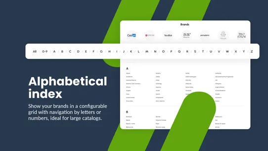 Brands &amp; Vendors Pages Pro screenshot