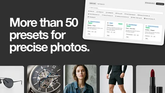 Modelize: AI Product Images screenshot