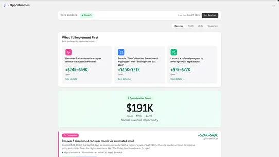 Revenue Agent screenshot