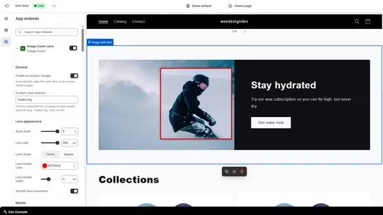 firwood Image Zoom screenshot