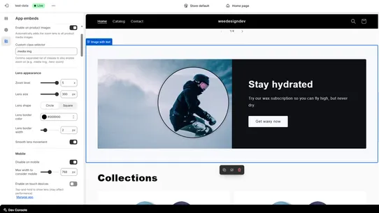 firwood Image Zoom screenshot