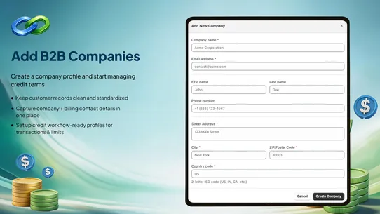 BizCred: B2B Credit Management screenshot