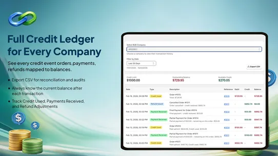 BizCred: B2B Credit Management screenshot
