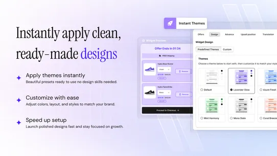 HUE Free Gifts Upsell screenshot