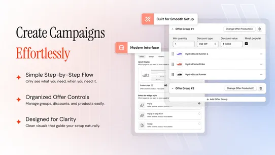 HUE Free Gifts Upsell screenshot