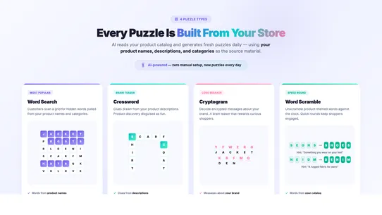 PuzzlePower ‑ AI Puzzle Maker screenshot