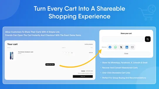 BuddyCart ‑ Shareable Carts screenshot