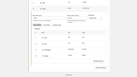 Flexible Nested Metafields screenshot