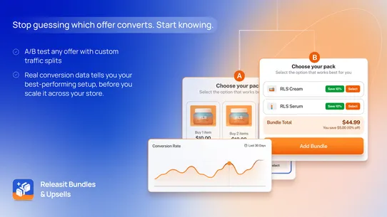 Releasit Bundles &amp; Upsells screenshot