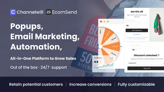 Trustoo Pop up Email Marketing screenshot