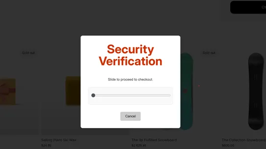 CheckoutShield screenshot