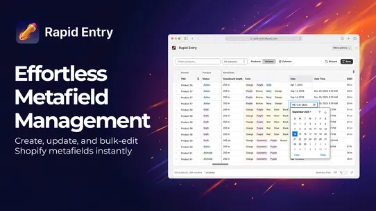 Rapid Entry screenshot