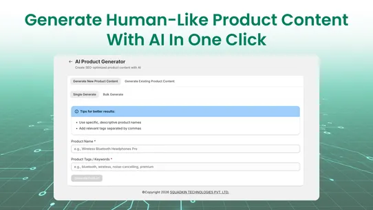 SquadexaAI screenshot