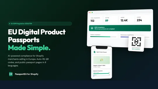 PassportEU: Digital Passports screenshot