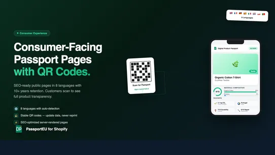 PassportEU: Digital Passports screenshot