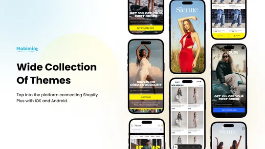 Mobile App Builder ‑ Mobimint screenshot