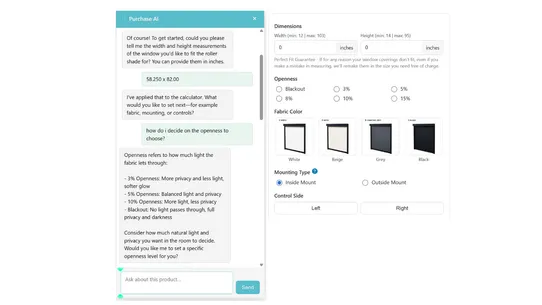 Purchase AI screenshot