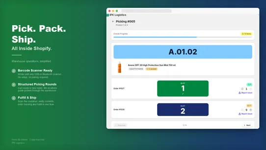 IPK Logistics screenshot