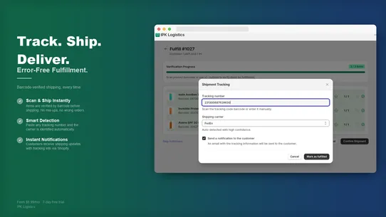 IPK Logistics screenshot